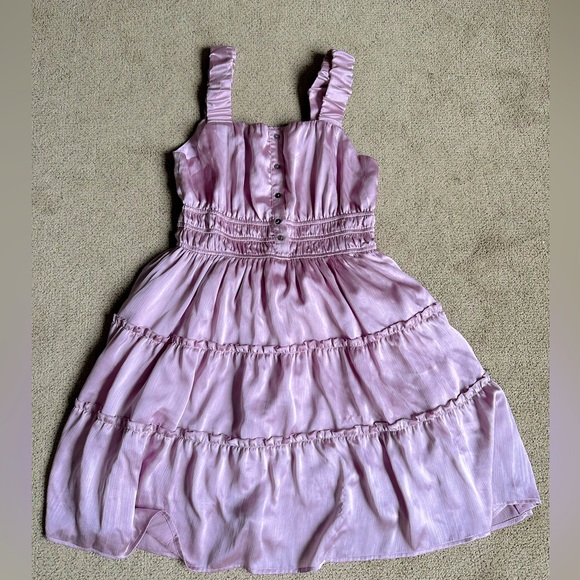 Pink frilly dress - Picture 1 of 2